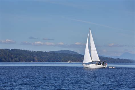 Gulf Islands Sailing British Columbia Stock Photo Download Image Now