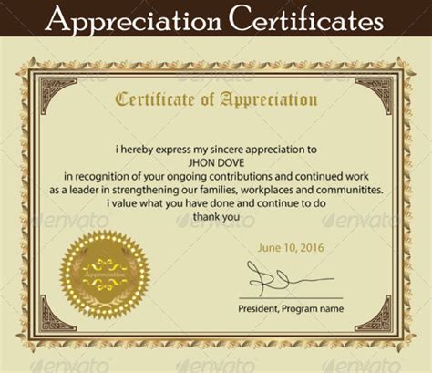 Certificate of recognition ay ipinagkaloob kay is hereby awarded to. 18+ Employee Certificate of Appreciation Designs & Templates - PSD, AI, Word | Free & Premium ...