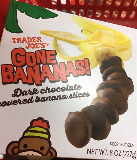 trader joe s gone bananas dark chocolate covered bananas trader joe