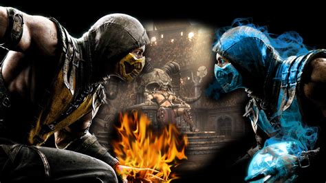 Sub Zero Vs Scorpion Wallpaper On Wallpapersafari