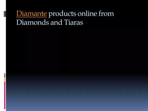 Ppt Diamante Powerpoint Presentation Free Download Id6470