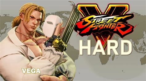 Street Fighter V Vega Arcade Mode Hard Youtube