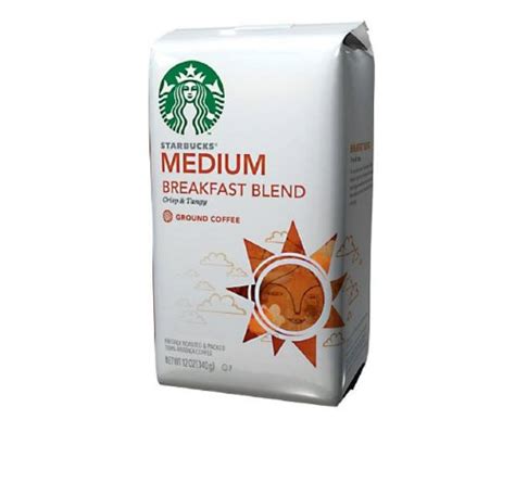 Starbucks Ground Coffee Breakfast Blend 12 Oz Pricepulse