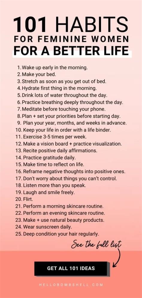 50 Positive Habits To Transform Your Life Pdf Serenaqimatthews