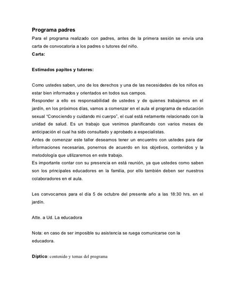 Carta De Presentacion De La Familia Para Un Colegio Catolico Peter