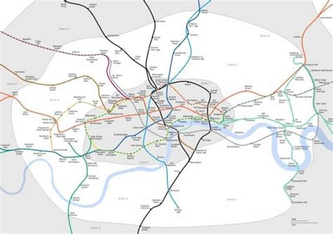 London Zones Explained A Guide To London Fare Zone Stations Maps