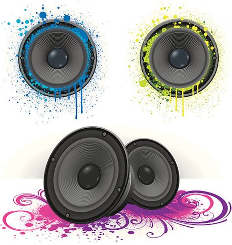 930 Speaker Paint Stock Illustrations Royalty Free Vector Graphics