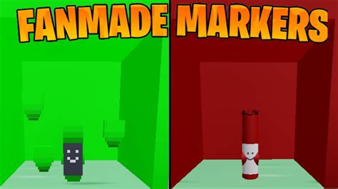 Fanmade Marker Design Ideas For Find The Markers 9 Youtube