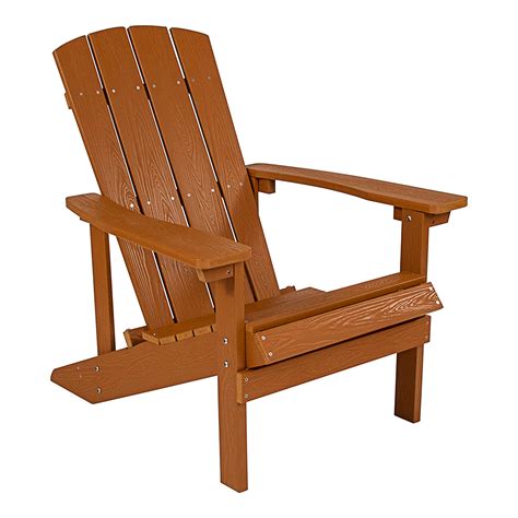 All Weather Composite Wood Adirondack Chair Poly Resin 7 Colors