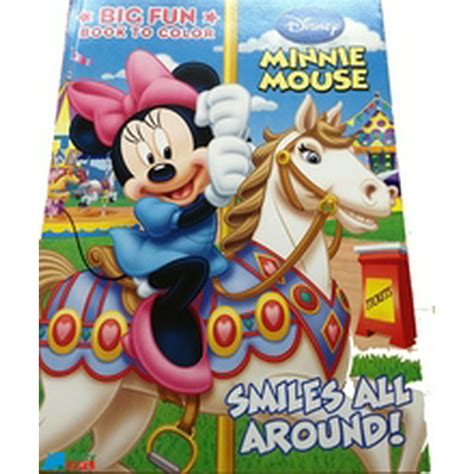Minnie Mouse Jumbo 96 Pg Coloring And Activity Book Smiles All