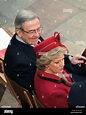 Former King Constantine II of Greece and his wife Anne-Marie of Denmark ...