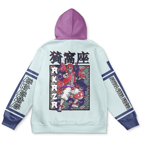 Akaza Demon Slayer Streetwear Hoodie Anime Bape