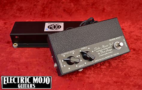 As you will see in the reverb pedals later, there are a lot. VanAmps Sole-Mate Junior Jr. Analog Spring Reverb Pedal ...