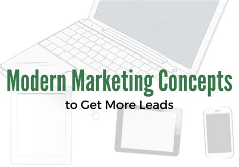 Using 3 Modern Marketing Concepts To Get More Leads
