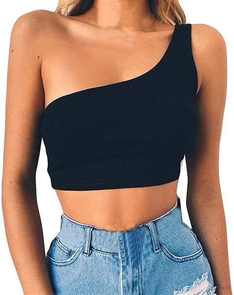 Alessioy Ladies Search Cute Print Crop Top Belly Free Bandage Shirt