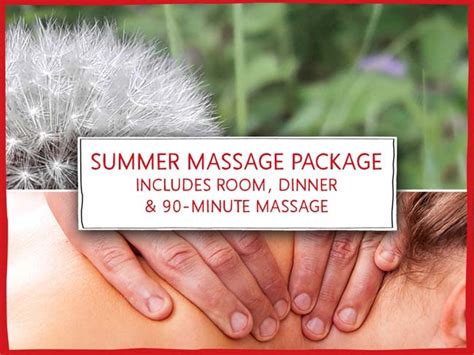 Summer Massage Package — Race Brook Lodge