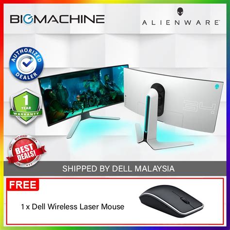 Dell Alienware 34 Aw3420dw Curved Gaming Monitor 100