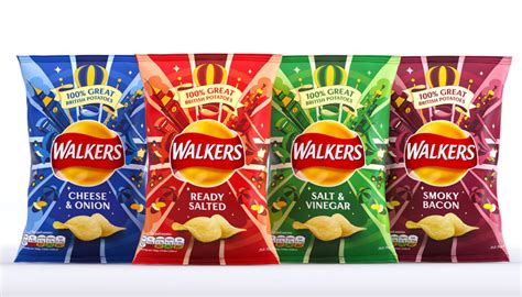 Walkers Redesigns Its Crisp Packaging To Focus On Britishness Design Week