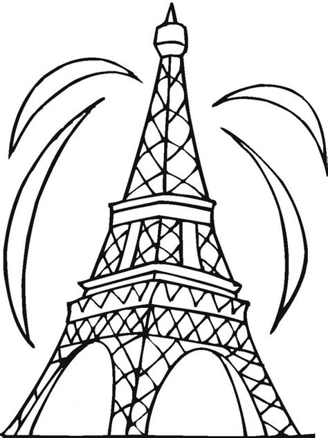 Sheenaowens Eiffel Tower Coloring Pages