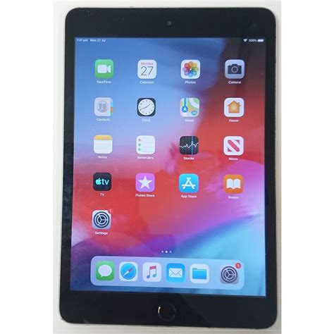 Apple Ipad Mini 3 A1599 Black Refurbished Pc Room