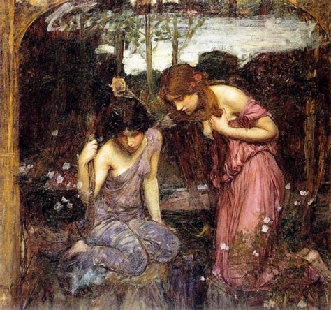 Study For Nymphs Finding The Head Of Orpheus John William Waterhouse