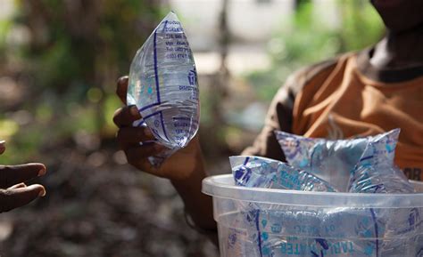 Water Sachet Packaging Found A Recycle Source In West African Country