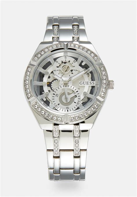 Guess Allara Montre Silver Colouredargenté Zalandofr