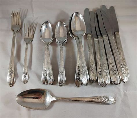 Wm Rogers Mfg Co Extra Plate Silver Plate Flatware Etsy