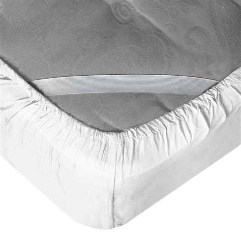 21” Extra Deep Pocket Ultra Soft Fitted Sheet With Corner Straps Full