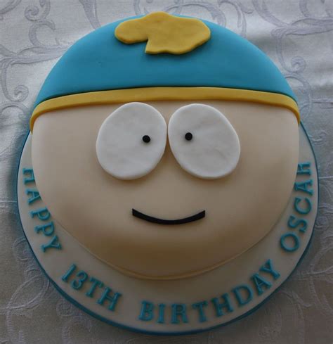 South Park Birthday Cakes South Park Eric Cartman Backen Kuchen Süßes