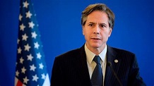 U.S. Secretary of State Blinken in Brussels to meet NATO ministers , EU ...