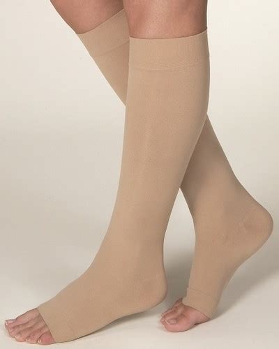 Jobst Opaque 20 30 Mmhg Open Toe Knee High Firm Compression Stockings