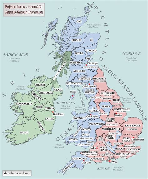 Maps Of Britain And Ireland S Ancient Tribes Kingdoms And DNA