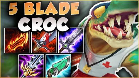No One Is Safe From This Croc 5 Blade Renekton Is Lethal Full Damage