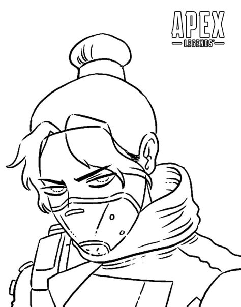 Wraith Apex Legends Coloring Page Download Print Or Color Online For Free
