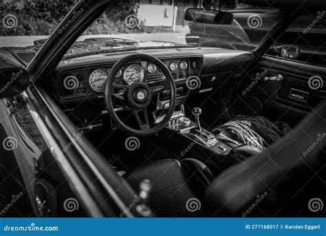 The Interior Of An American Classic Car Editorial Photography Image
