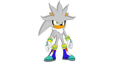 How To Draw Silver Sonic Youtube