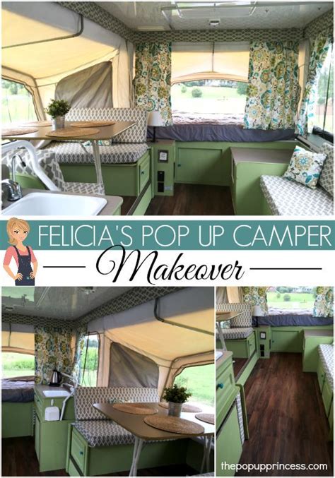 Felicia S Pop Up Camper Makeover The Pop Up Princess Pop Up Camper