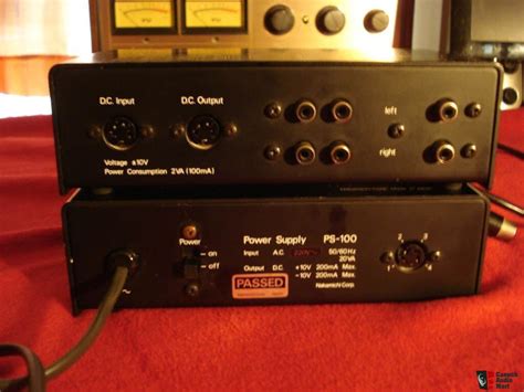 Nakamichi Ec 100 Electronic Crossover With Matching Ps 100 Power Supply