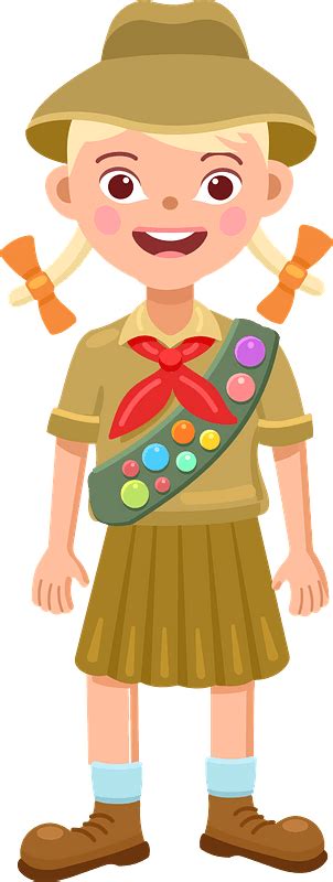 Pin On Girl Scouts Clip Art Library