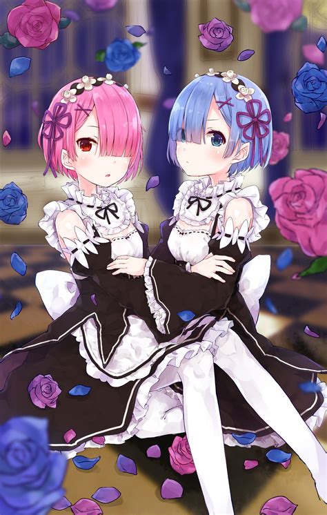 In anime, strands of hair often disappear or stop short in front of the eyes. short hair, Pink hair, Red eyes, Blue hair, Blue eyes ...