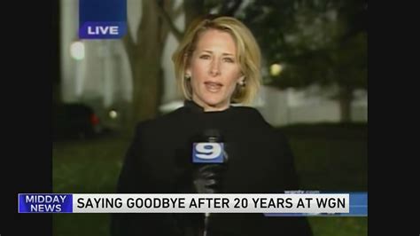 Julie Unruh Says Goodbye After 20 Years At Wgn Youtube
