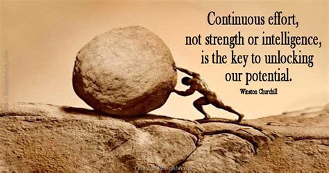Continuous Effort Not Strength Quotes 2 Remember