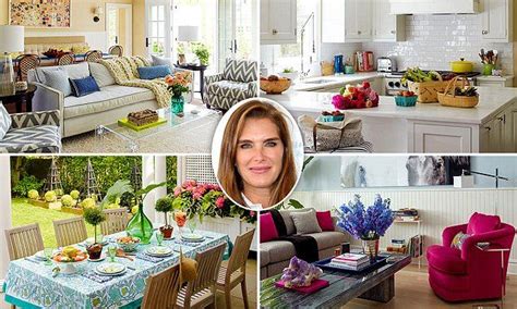 Brooke Shields Opens The Doors Of Her Long Island Home City Living Room