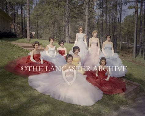THE LANCASTER ARCHIVE Jaycess Beauty Pageant Contestants 1963