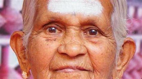 Indias Oldest Yoga Teacher Was V Nanammal 99 Year Old Youtube Celebrity