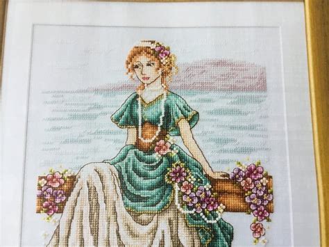 You may crossstitch also as handmade gifts for mom, grandparents and teacher. SEA MAIDEN Cross Stitch Pattern Only | Etsy in 2020 ...