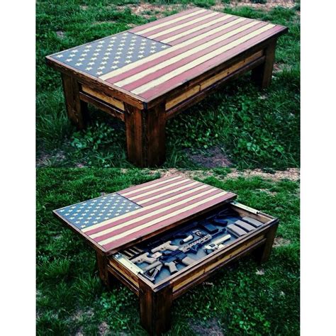 This guitar case was designed to look like a plain case on the exterior to insure concealment but the interior features a real modified guitar which is hinged and. Diy American Flag Gun Case - Easy Craft Ideas