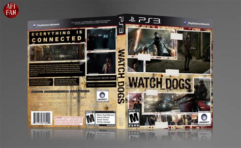 Watch Dogs Playstation 3 Box Art Cover By Afifan000