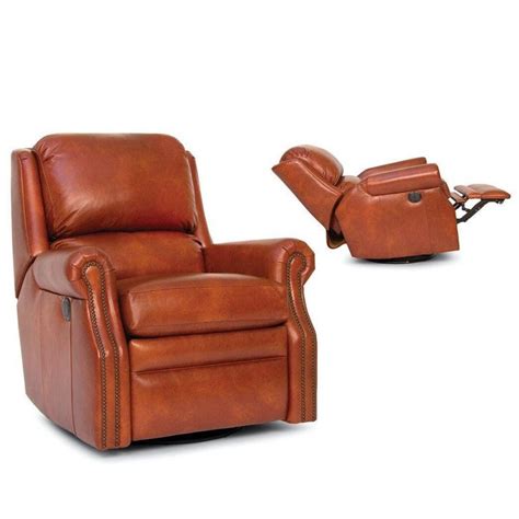 Smith Brothers Motorized Swivel Glider Reclining Chair 731